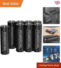 8-Pack 2800mAh AA Rechargeable Batteries - High Capacity NiMH Power Solution 25.19 per battery