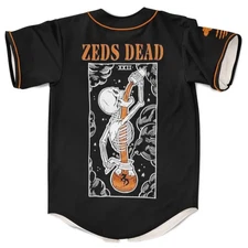Zeds Dead Coffee Tarot rave baseball jersey for EDM