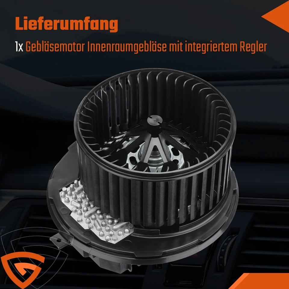 Heizungsgebläse Gebläsemotor Innenraumgebläse Für Audi Seat Leon VW Golf Passat - Bild 4 von 4