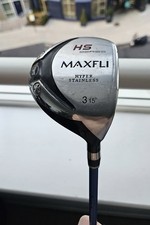 Maxfli HS Series Hyper Stainless 3 Wood 15° High Launch Graphite RH