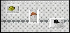 France 2018 : Hats- the 2 good souvenir sheet VF MNH. Catalog val : 26€