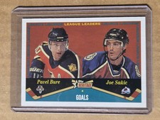 Topps Heritage League Leaders #124 Pavel Bure & Joe Sakic