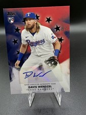 2024 Topps Update #BSAU-DW Davis Wendzel Baseball Stars Autographs