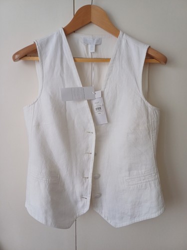 The White Company Leinenweste Damen