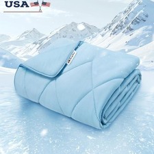 Cooling Pet Blanket Dog Cat Soft Nylon Furniture Protection Easy Clean Portable
