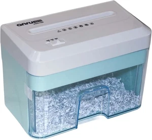 Bureau Mini Papier Shredder Micro Cut électrique Petit papier Shredter Home Office