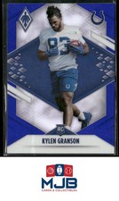 2021 Panini Phoenix Kylen Granson Blue #/35 Rookie #193 Indianapolis Colts
