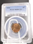 1919-P U.S. Lincoln Wheat Back Cent 1¢ PCGS MS66+RD Penny LVB1.2