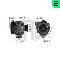 Lichtmaschine Generator Lima ERA 210096A 14V FüR Fiat Ulysse Scudo Bus 220AH5 7A