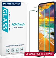 2 Pack Screen Protector for Motorola Moto Edge 2021 Tempered Glass Anti Scratc