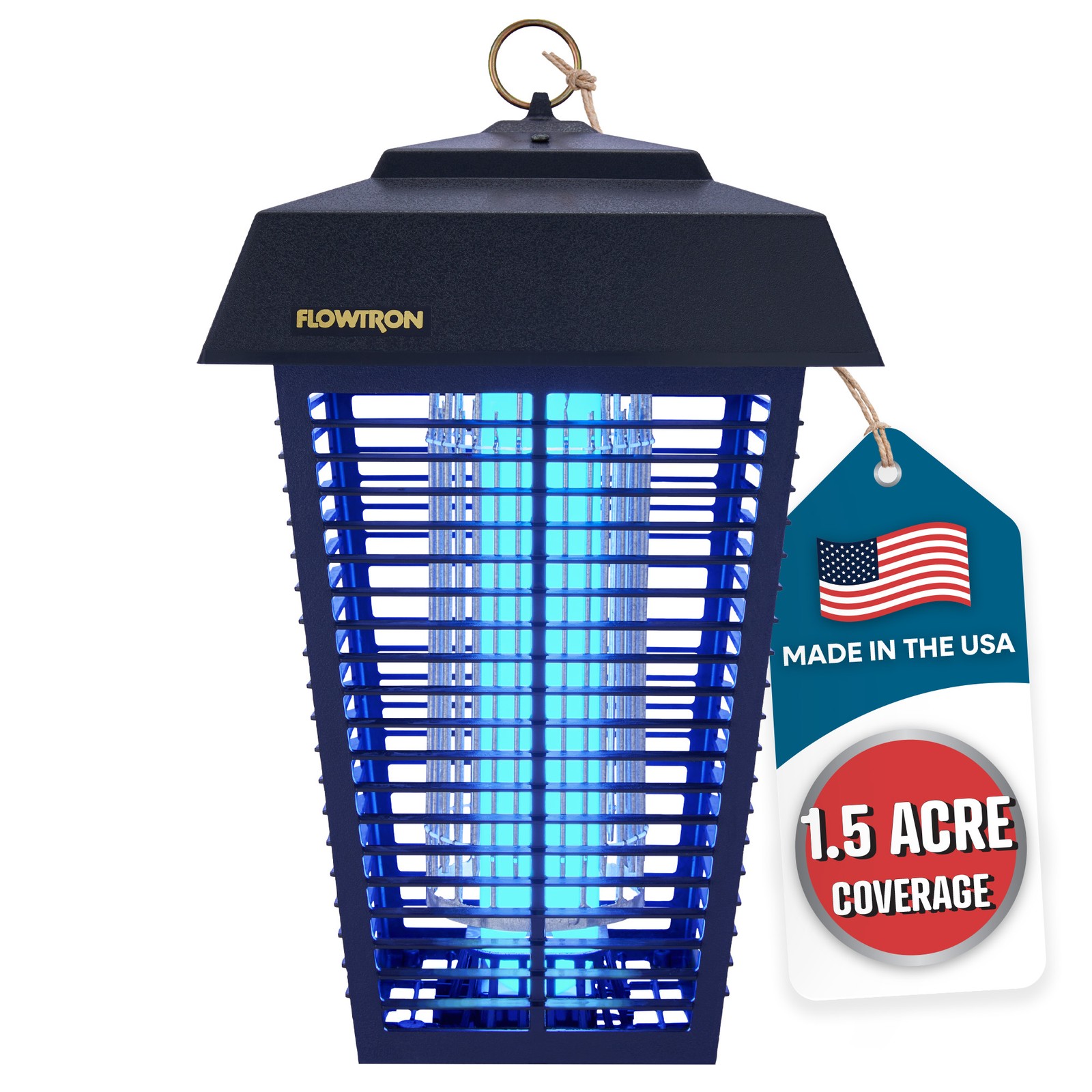 Flowtron Bug Zapper with 1.5 Acre of Coverage & 80W Bulb