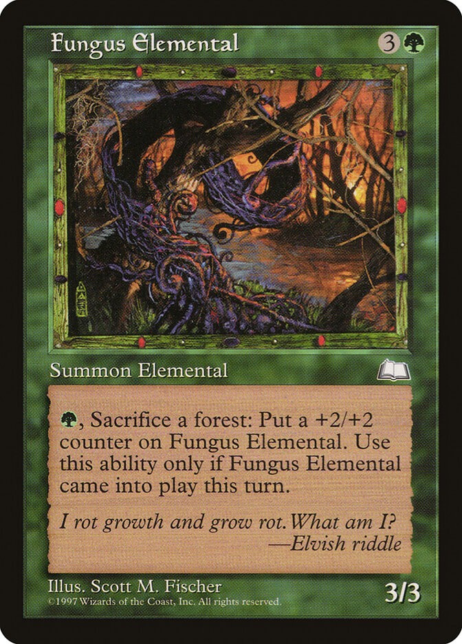 Fungus Elemental (128) Weatherlight WTH MTG Magic