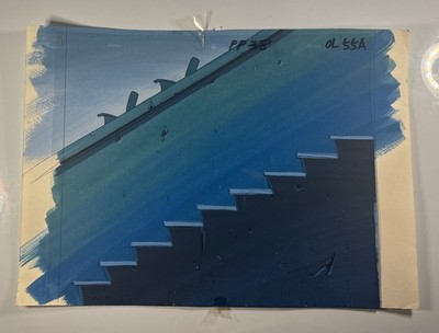 Animation cel BACKGROUNDS production art cels anime vintage cartoons Disney BG36