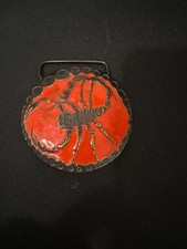 Vintage Dege Designs Scorpio Scorpion Belt Buckle