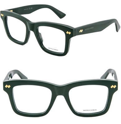 BOTTEGA VENETA DIZZY 1353 BV1353O Green Optical Frame Intrecciato Eyeglasses 008