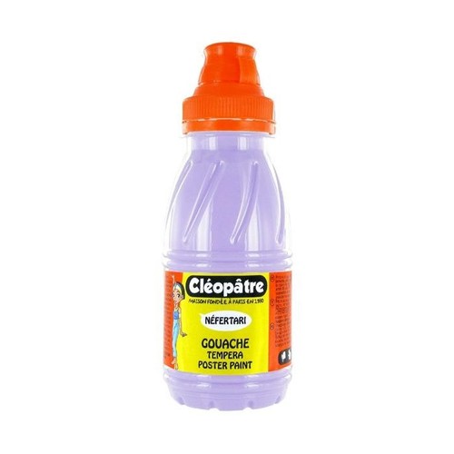 Lot de 5 flacons de Gouache Néfertari Pastel en 100ml cleopatre - Bretonne