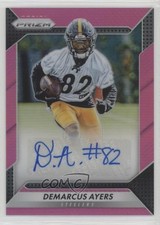 2016 Panini Prizm Rookie Auto Pink Prizm Demarcus Ayers #RA-DAY Auto 0r4