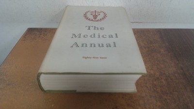 			The medical annual 1963, R. Bodley Scott (ed), John Wright and So		