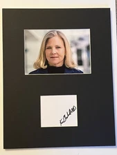 TIME 100 ONCOLOGIST DR KIM BLACKWELL SIGNED CUT MATTED WITH PHOTO 11x14