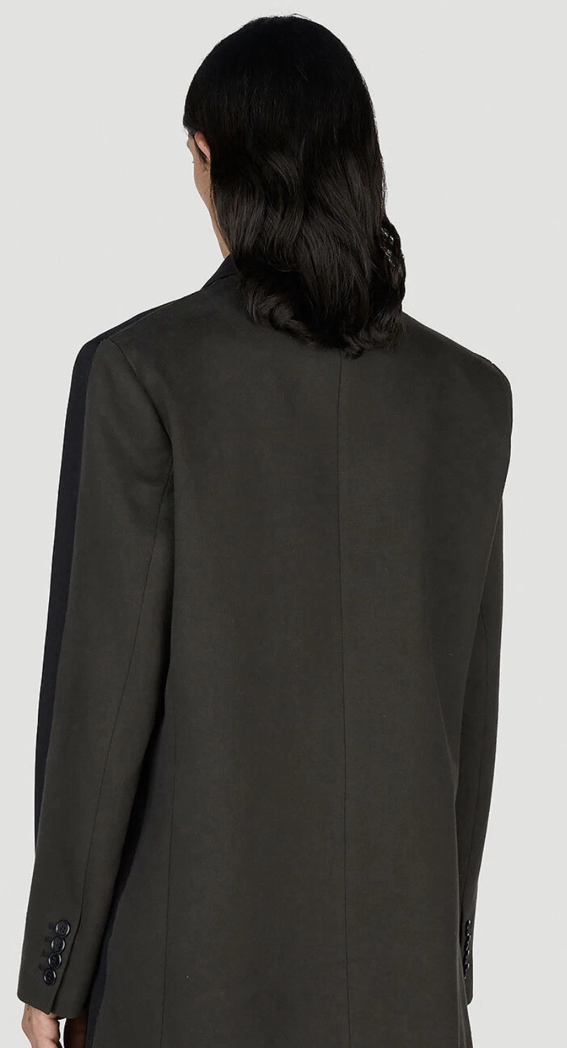 BNWT $700  Diesel J Warhols Men’s Blazer Jacket XL / XXL Black Gray 52 9XX Vtg image 4
