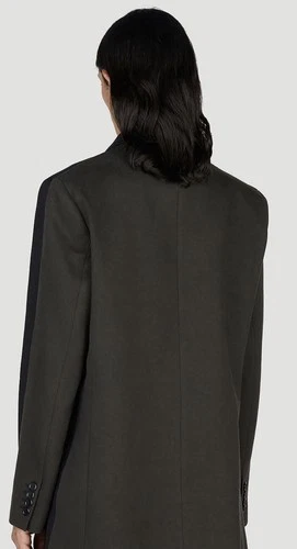BNWT $700  Diesel J Warhols Men’s Blazer Jacket XL / XXL Black Gray 52 9XX Vtg image 4