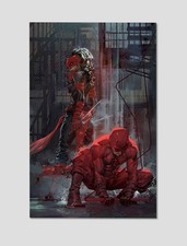 Daredevil & Elektra Premium Giclee Print 11" x 17" Marvel Comics Wall Art Daredevil & Elektra Premium Giclee Print 11" x 17" Marvel Comics Wall Art