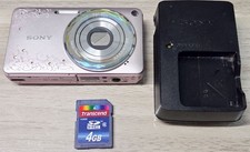 Sony Cyber-shot DSC-W3500 Jewel Pink Digital Camera Tested Accessories Included