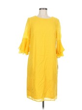 NWT Nine West Women Yellow Casual Dress 6
