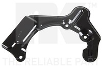 NK Spritzblech, Bremsscheibe Vorderachse Rechts U.A. FüR Seat, VW