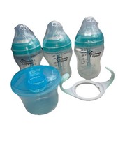 Tommee Tipper Anti-Colic Bottles 9oz, Nipples, Brushes And Philips Dispenser