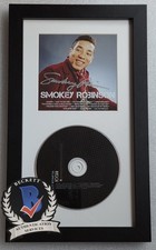 SMOKEY ROBINSON CD DISPLAY AUTOGRAPHED BECKETT BAS COA SIGNED PRESENT GIFT