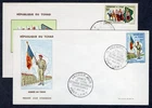 ARMY NATIONAL GUARD INFANTRY MILITARY 1964 CHAD 2 FDC