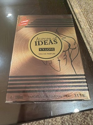V.V Love Aurora of Ideas Eau De Parfum 100ml 3.4oz Long Lasting Warm Sweet Luxur