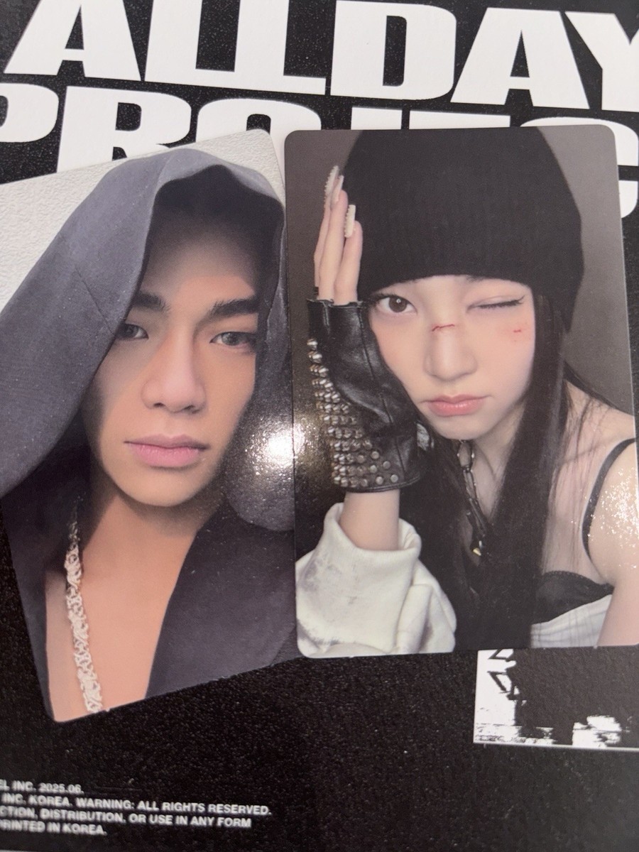 All Day Project [FAMOUS] All Member Autographed Signed Album ADP