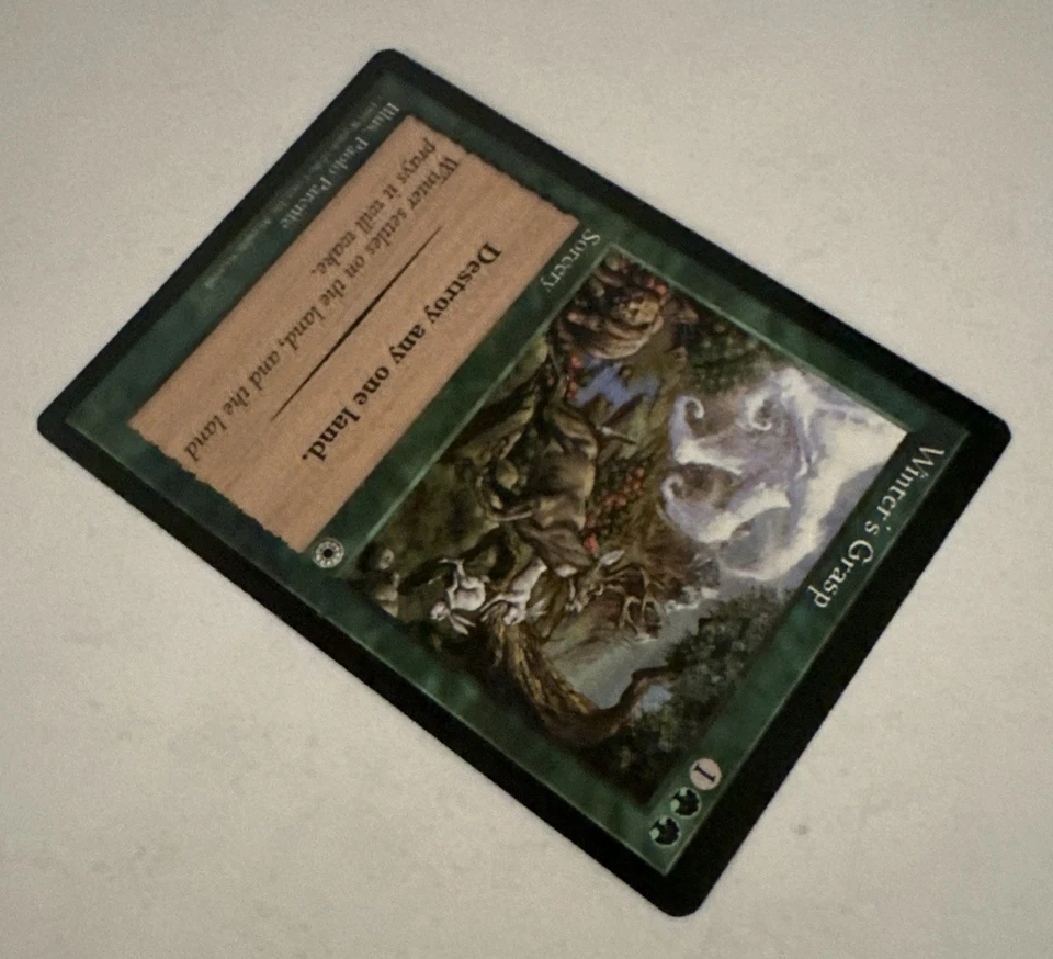 MTG * Winter's Grasp NM Unplayed Portal Regular SellbyCyn - Image 3 of 4