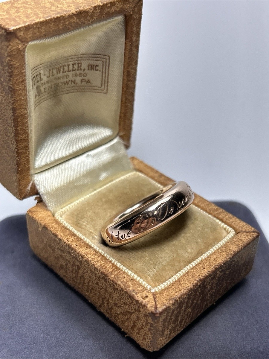 DODO By Pomellato 9k Solid Rose Gold Sono Il Tuo Heavy Band Ring