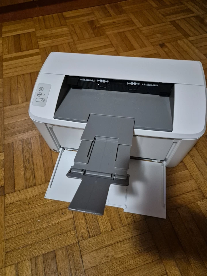 HP LaserJet M110w Stampante Laser Bianco e Nero - Bianca (7MD66F#B19) - Immagine 3 di 4