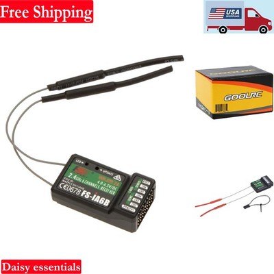 2.4G Flysky FS-iA6B 6 Channel Receiver PPM & iBus Compatible for Flysky Trans...