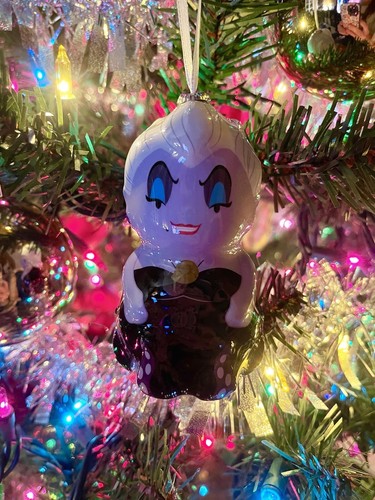 NUOVO Decoupage Decoupage Natale Villains Disney Sirenetta Ursula - Foto 6 di 6