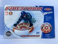 Sportstuff Firestorm 30" Snow Tube Sledding Heavy Gauge PVC with Handles 