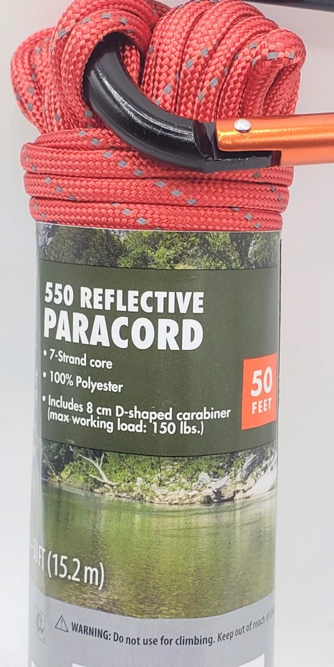 Equipo para exteriores Ozark Trail 550 reflectante Paracord Foto 2 de 3
