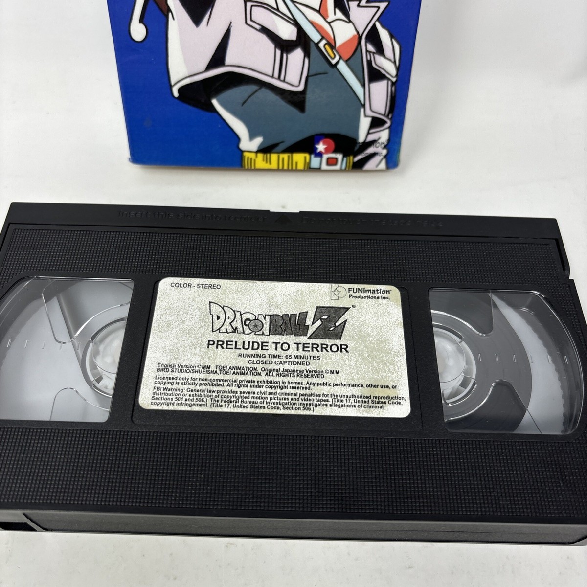 Dragon Ball Z Trunks Prelude To Terror VHS 704400024139| eBay