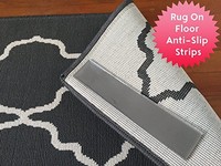 Sticky Strips Non-slip Rug Pads For Rug-on-floor Anti-slip. 4 Pack Intended To Sticky Strips Non-slip Rug Pads For Rug-on-floor Anti-slip. 4 Pack Intended To