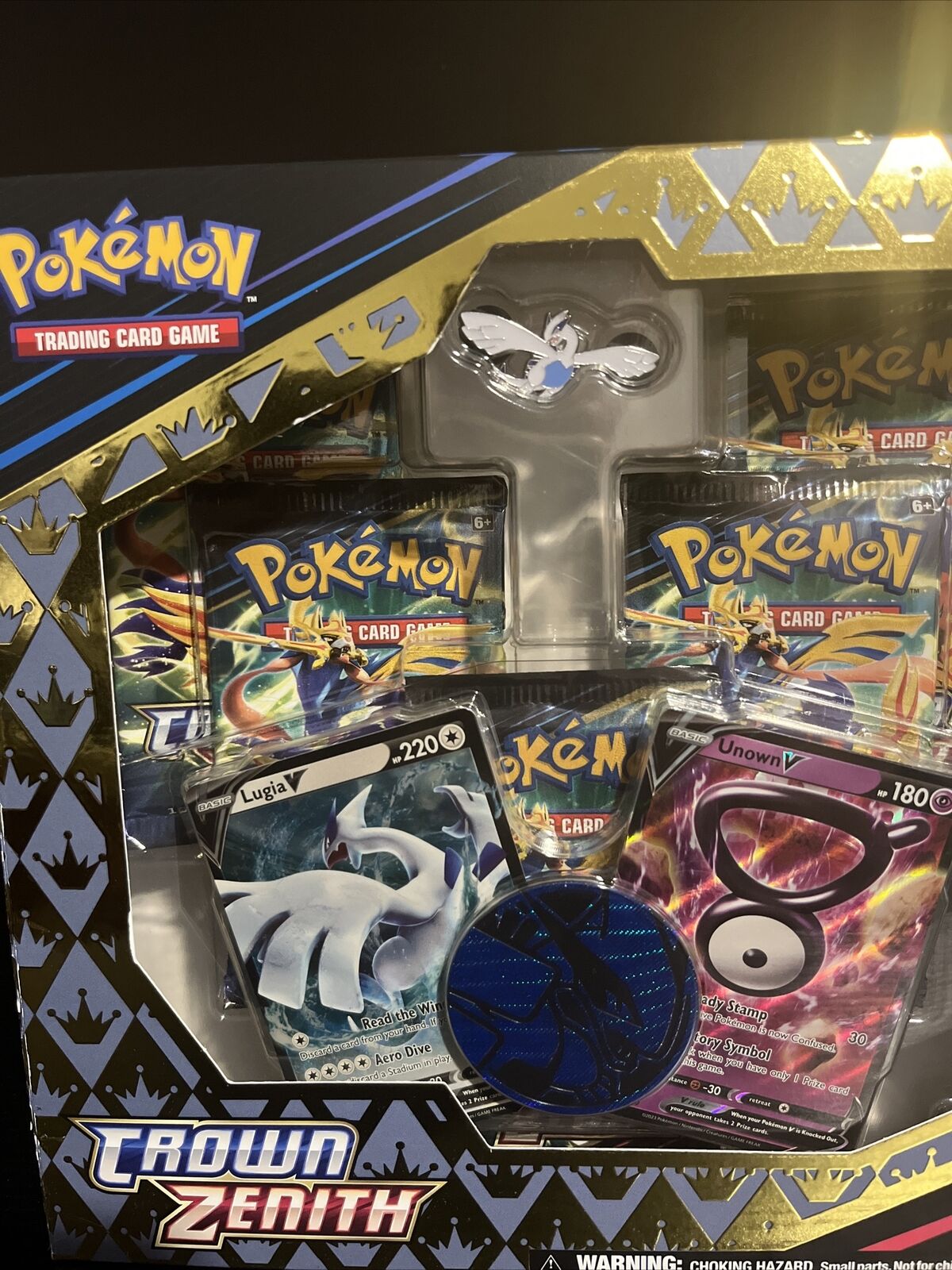 Pokemon Trading Card Game: Crown Zenith Unown V and Lugia V Special  Collection - GameStop Exclusive