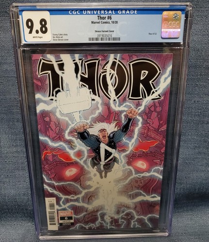 Thor #6 CGC 9.8! Skroce Variant Cover (2020)
