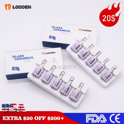 C14 Dental Emax Ceramic Blocks Lithium Disilicate Block CAD/CAM CEREC - 5pcs/BOX