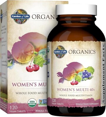Garden of Life Mykind Organics Women's Multi 40+ 120 Vegan Tabs