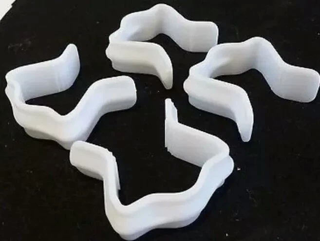 4 x New DIVAN BED CLIPS TO JOIN DIVAN BASE TOGETHER - STRONG PLASTIC BED CLIPS