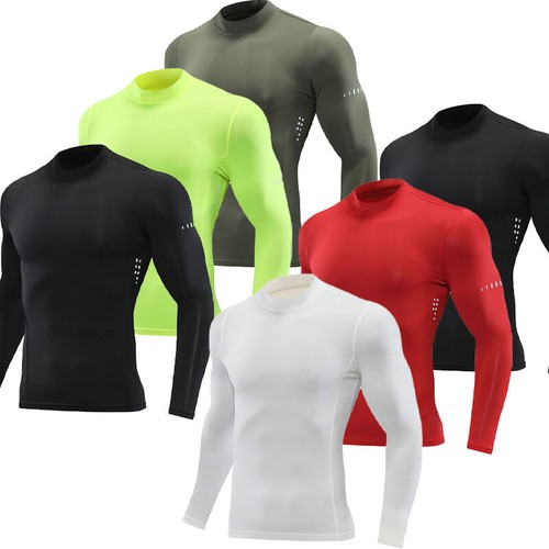Chemise Homme Manches Mi-longues Col Montant - Séchage Rapide - Décontracté Élégant - Taille M à 2XL - 13