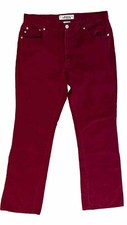 Z Cavaricci Pants Boot Cut Corduroy Y2K Bootcut Red Size 11 Saudi Arabia